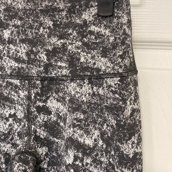 Misted Jacquard Graphite Grey Alpine White Lululemon Wunder Under High-rise 28” - Picture 4 of 9